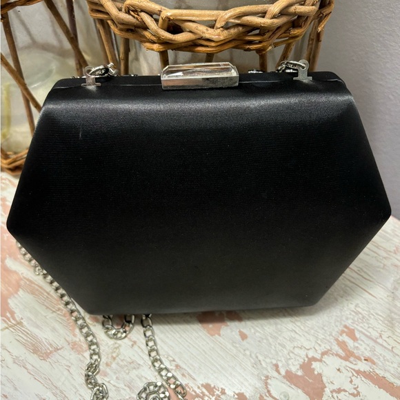 Black clip bag with stones - Picture 4 of 5